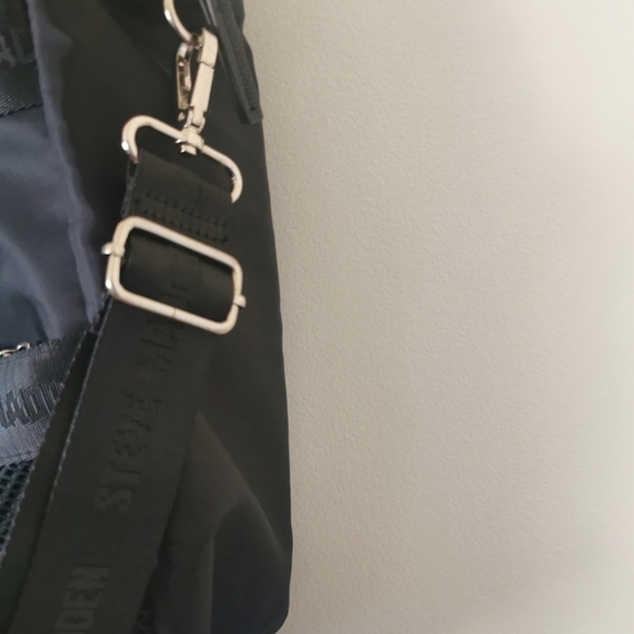 Sold out Steve Madden large tote bag black versatile long / shirt straps - Picture 8 of 10